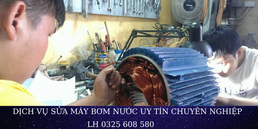 Thợ sửa máy bơm nước giá rẻ Quận Gò Vấp